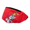 Bag, Fanny Pack, Tom and Jerry Smiling Pose, Red, Canvas - 2 of 4