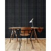 NextWall Deep Blue Classic Plaid Peel and Stick Wallpaper - 4 of 4
