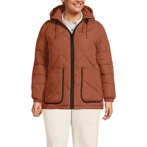 Lands End Women s Featherfree Insulated Diamond Quilted Jacket Target