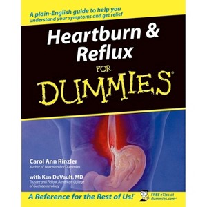 Heartburn & Reflux for Dummies - (For Dummies) by  Carol Ann Rinzler & Ken DeVault (Paperback) - 1 of 1