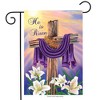 Briarwood Lane Garden Flag 18x12.5 For Outdoor Easter Cross Garden Flag Flag For Easter Garden Flag Flags For Outside - 2 of 4