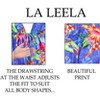 HAPPY BAY Women's Summer Mini Beach Tropical Dress Swimsuit V Neck Tops Cover Ups for Swimwear Women X-Large-XX-Large Blue Floral - 2 of 4