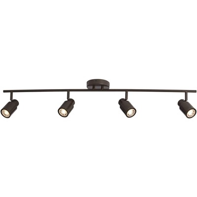 Pro Track Melson 4-Light Bronze GU10 LED Track Fixture