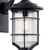 Kichler Lighting Royal Marine 1 - Light Wall Light in  Distressed Black - 2 of 4