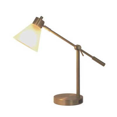 desk lamp with magnifying glass