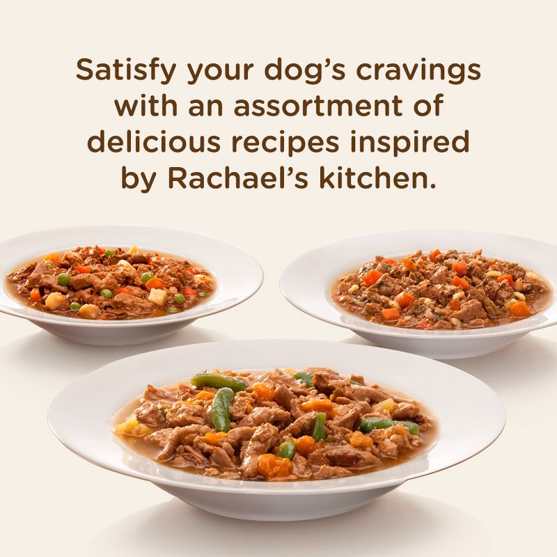 Rachael Ray Nutrish Super Premium Wet Dog Food Healthy Recipes Chicken, Beef, Potato, Carrot &#38; Sweet Potato - 8oz/6ct Variety Pack, 4 of 9