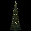 vidaXL Pop-up Christmas Tree Green PVC 59 in Collapsible - 6 x 2 ft - 4 of 4