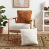 Solid Sherpa Throw Pillow - Threshold™ - image 2 of 4