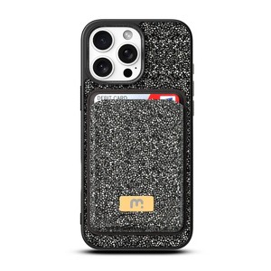 MyBat Pro Bijou Series MagSafe Bundle with Diamond Case + MagStash Wallet for Apple iPhone 16 Pro Max - 1 of 4