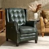 Silvia Genuine Leather Power Recliner with Solid Wood Legs|ARTFUL LIVING DESIGNS - 2 of 4