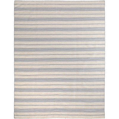 Duprine Transitional Stripes Indoor/Outdoor Area Rug