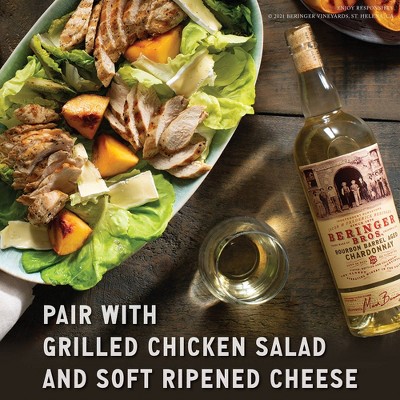 Beringer Bros. Bourbon Barrel Chardonnay White Wine - 750ml Bottle