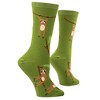 Cool Socks Cute and Fun Animal Print Novelty Crew Socks for Women, Size 5-10 - 3 of 4