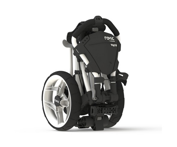 Clicgear Rovic RV1S Golf Push Cart - Arctic White