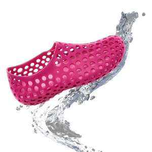 JEFFRICO Girls Water Shoes Anti Slip Kids Water Shoes Outdoor Beach Swim - 1 of 4