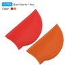 Unique Bargains Silicone Waterproof High-Stretch Adult Swimming Caps 2 Pcs - 3 of 4