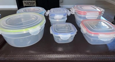Locknlock Easy Essentials Color Mates Food Storage Container Set - 20pc :  Target