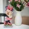 Jim Shore 5.25 In Sweet Spring Snuggles Minnie Holding Bunny Figurines - 2 of 4