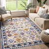 Area Rug Living Room Rug Non Slip Washable Rugs for Bedroom Boho Aesthetic Carpet Stain-Resistant Foldable Thin Floor Cover - 2 of 4