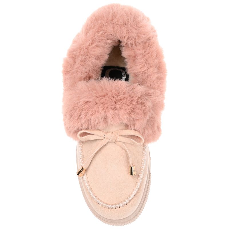 Journee Collection Womens Midnight Tru Comfort Foam Slip On Shoe Style Round Toe Slippers, 5 of 10