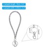 Unique Bargains Crystal ID Card Wristlet Bling Keychain Lanyards with Metal Clasp - 2 of 4
