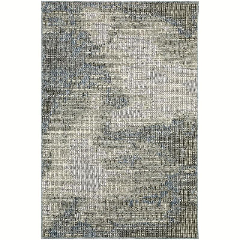 Oriental Weavers Cyprus Contemporary Rug 2101B in Grey Rectangle 7' 10" X 10', 1 of 2