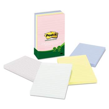 Post-it Super Sticky Large Notes, 8 X 6 Inches, Energy Boost, Pack