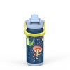 Zak Designs Antimicrobial 14oz Stainless Steel Double Wall Vacuum Beacon Bottle - 3 of 4
