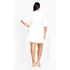 Women's Plus Size Belle Dress - ivory | CITY CHIC - image 4 of 4