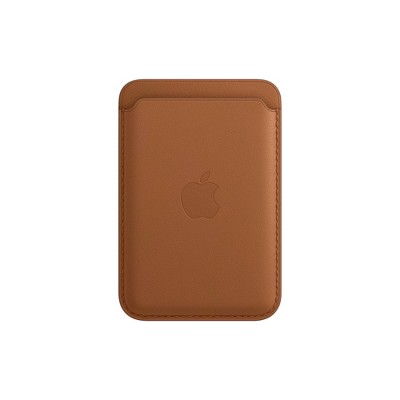 Apple iPhone Leather Wallet with MagSafe - Saddle Brown