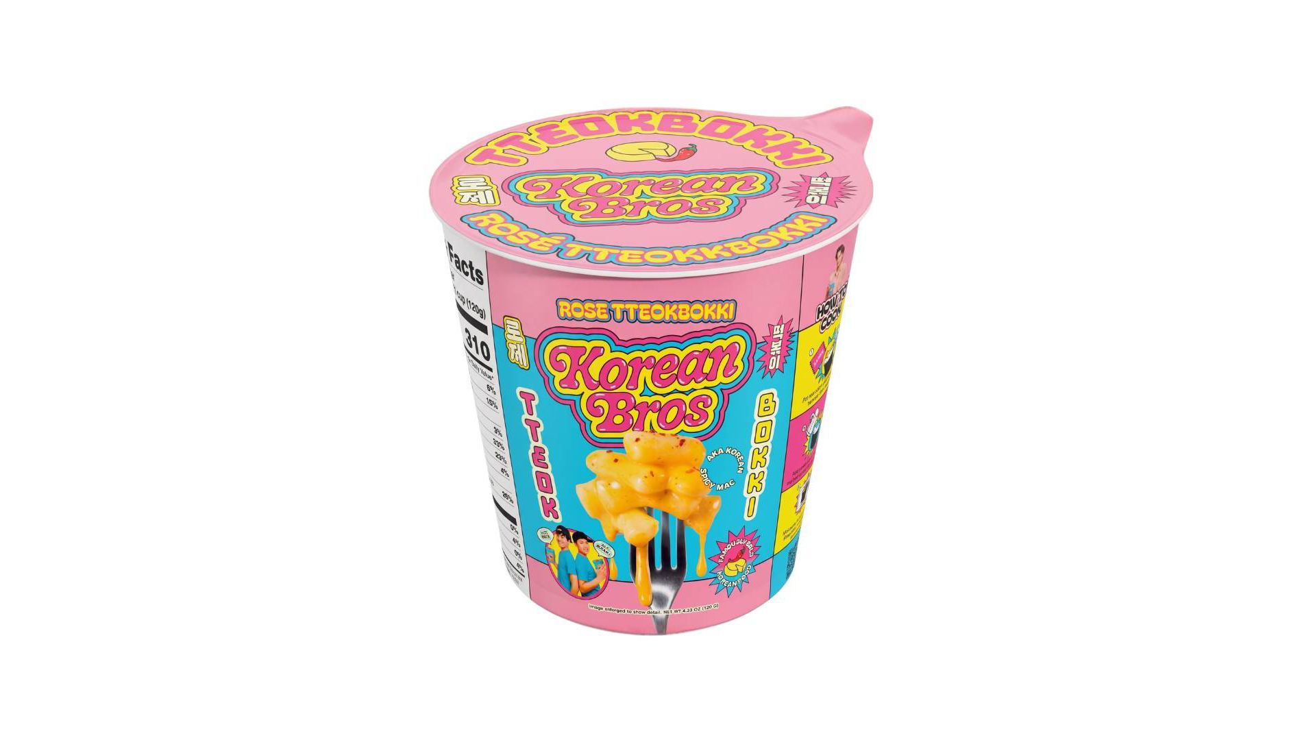 Korean Bros Tteobokki Rose Cup - 4.23oz