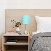 Creekwood Home Contemporary Bedside Table Lamp with Power Outlet - 3 of 4