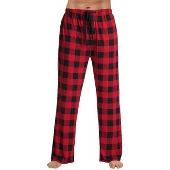 Ncaa Alabama Crimson Tide Men's Big And Tall Plaid Flannel Pajama Pants :  Target
