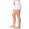 Women's Satin Ruffle Pajama Shorts - FANTASTIC FAWN - 2 of 4