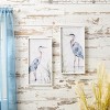 Framed Lake Heron Bird Wall Print (Set of 2) - 3 of 4