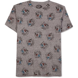 Jem Mens Mickey & Goofy Crest Graphic T-Shirt - 1 of 1