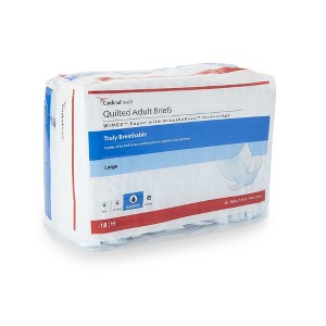Cardinal Health Wings Super Quilted Adult Briefs with BreatheEasy Technology - 1 of 4