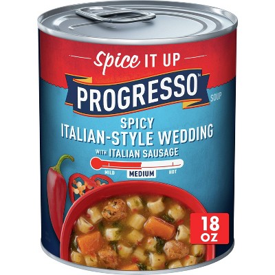 Progresso Spicy Italian-Style Wedding with Italian Sausage Soup - 18oz