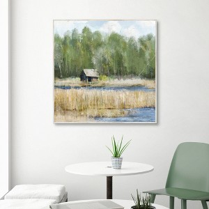 Masterpiece Art Gallery 35"x35" Spring Serenity Wall Art - 1 of 4