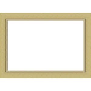Amanti Art Landon Gold Framed Dry Erase Magnetic Board - 1 of 4