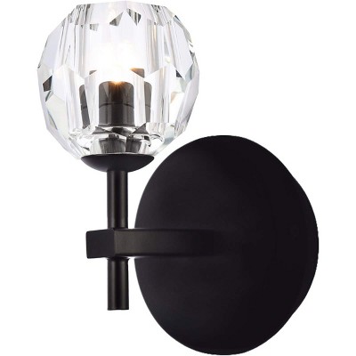 Elegant Lighting Eren 1 light Black wall sconce