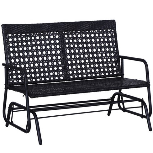 Front porch glider online bench