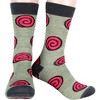 Naruto Shippuden Socks Uchiha Akatsuki Uzumaki Clan 5 Pack Adult Crew Socks - 3 of 4