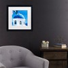 Trademark Fine Art - Key and Sea Blue Dome Matted Framed Art - 2 of 4