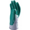 Showa  PR,Cut Res Gloves,Nitrile,Gray/Green,L 350L-09 - 2 of 2
