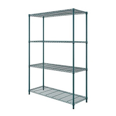 Quantum Storage Systems Convenient Shelving Unit Pack, 4-Tier, 42"W X 24"D X 72"H, 300 Lb. Load Capacity Per Shelf