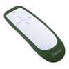 Insten Case For PS5 Media Remote Cover, Protective Silicone Skin Sleeve, Anti-Shock, Washable, Full Protection, Green - 3 of 4