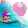 Unique Bargains Kid's Silicone Snail Swim Cap 1 Pc - 2 of 4
