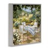 Stupell Industries Tuscan Terrace Vineyard French Picnic Courtyard Villa Scenery, 17" x 17" - 3 of 4