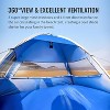 Boersma UPF 50+ Beach Tent – Portable 3-person cabana with UV protection. Easy setup for beach, camping, or outdoor shade anytime. - 4 of 4